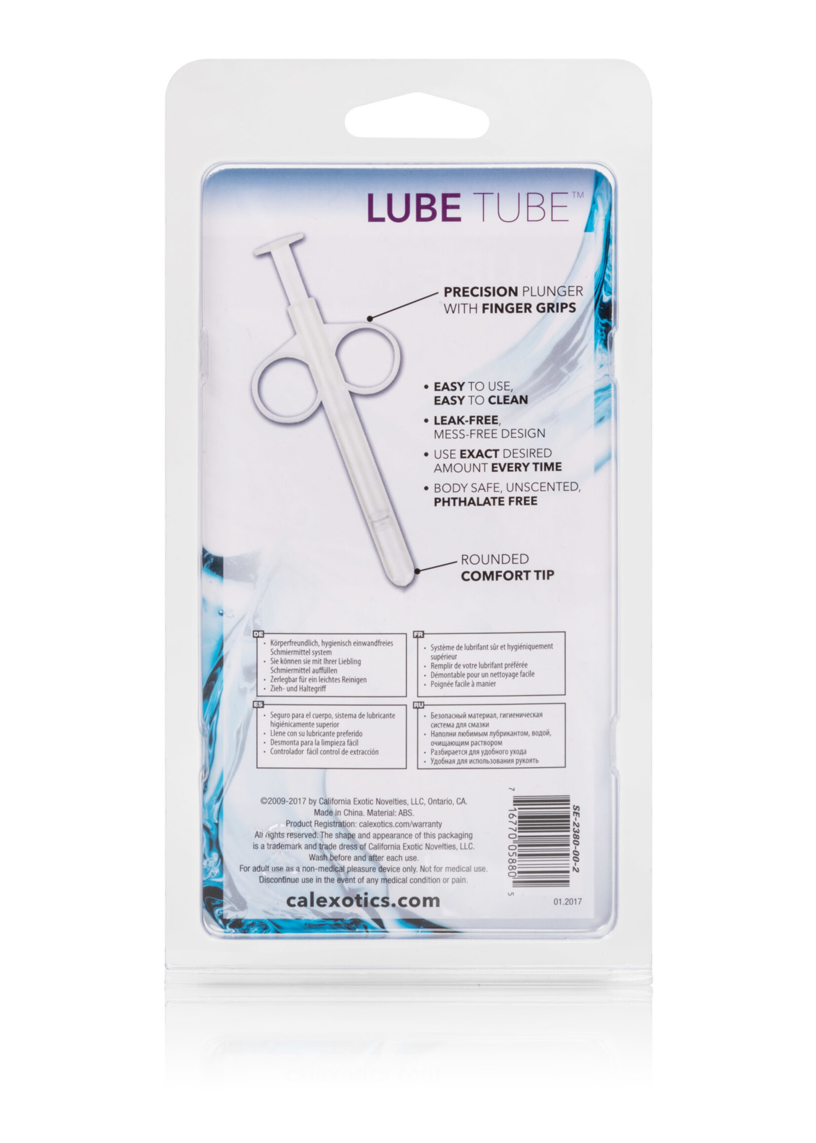 California Exotic Novelties Lube Tube - 2 Pack