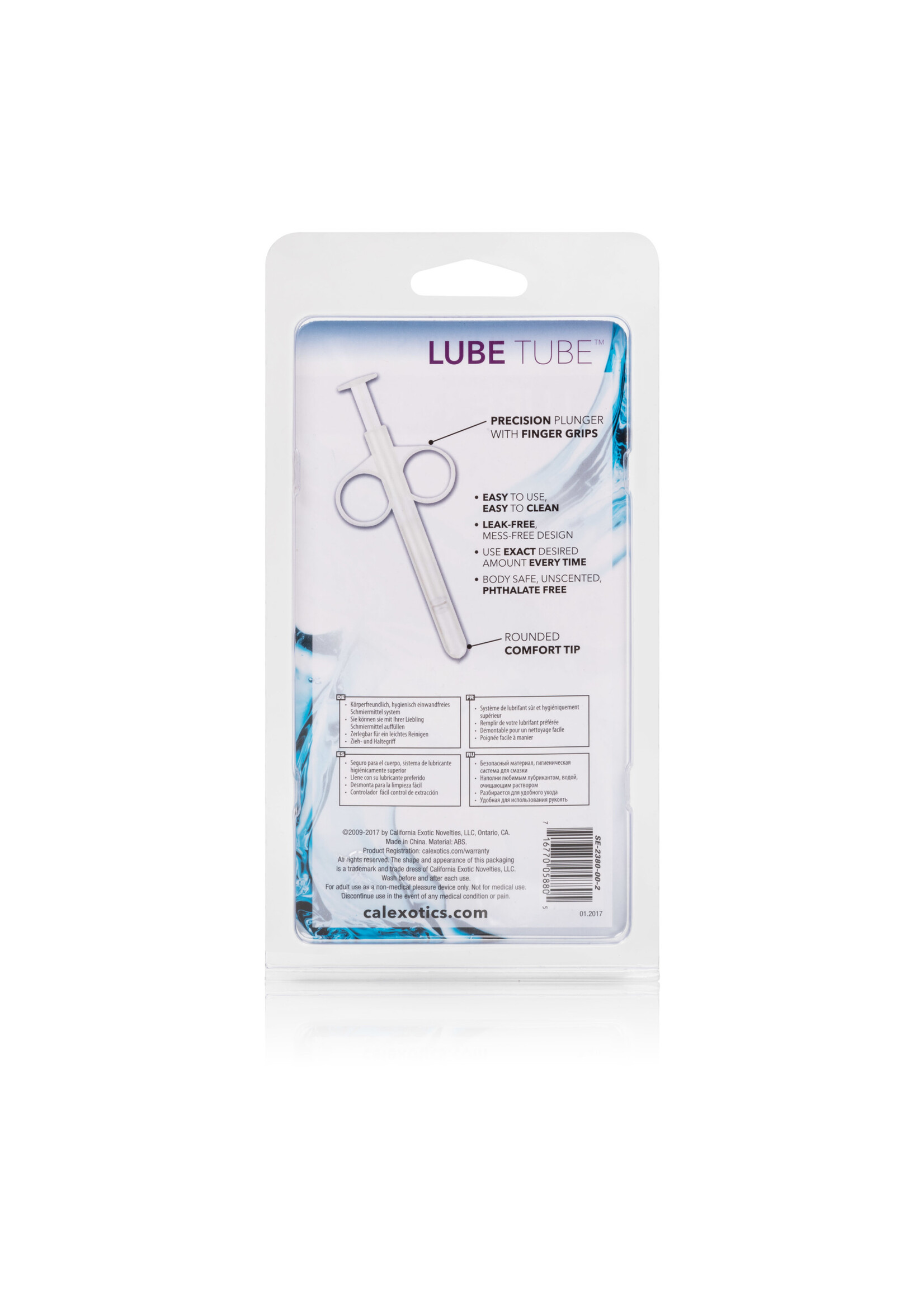 California Exotic Novelties Lube Tube - 2 Pack