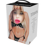 HOTT PRODUCTS Fuck Friends Titanya Blow-Up Doll with Rechargeable Egg Kit - Vanilla