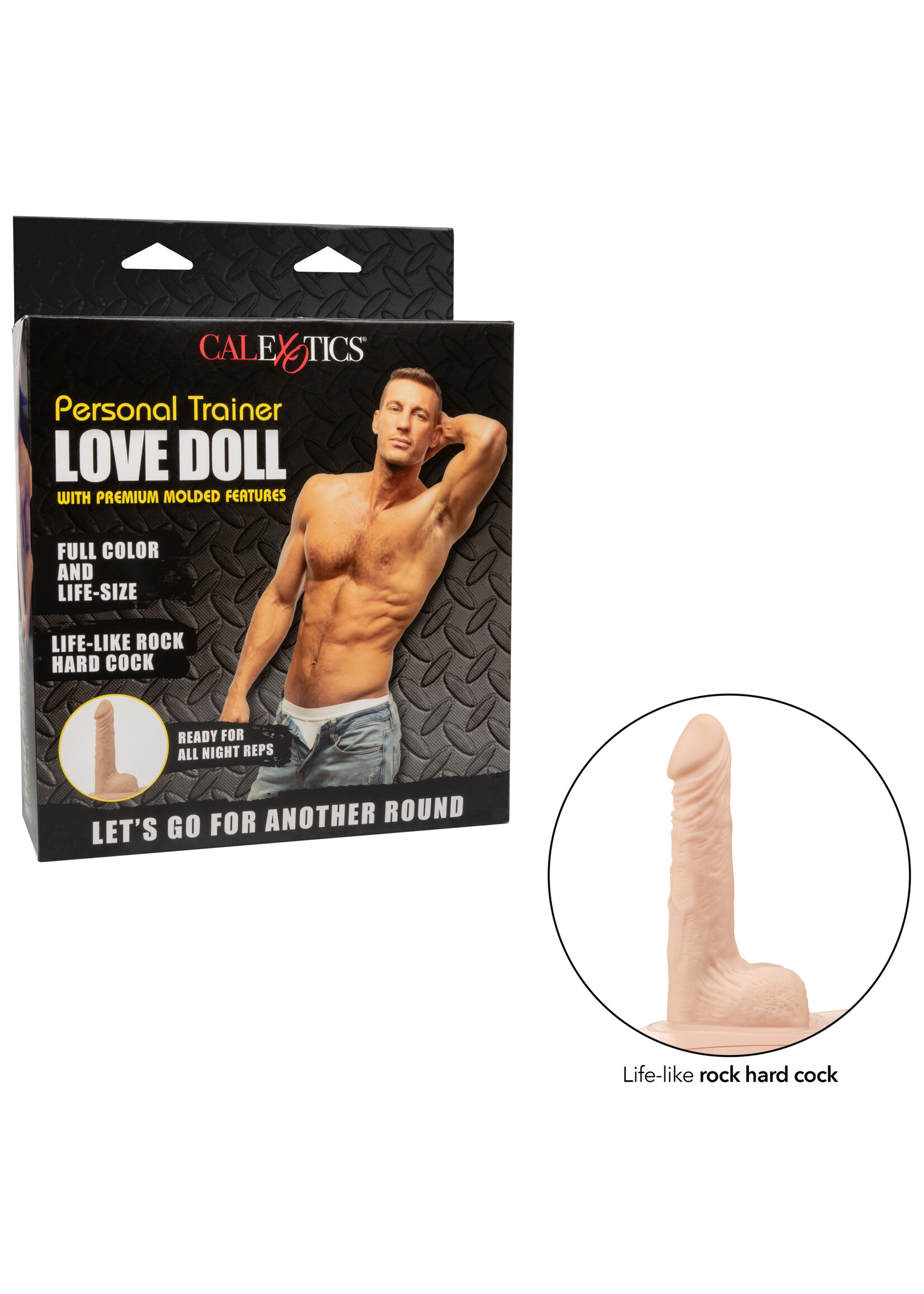 Calexotics Personal Trainer Love Doll - Vanilla