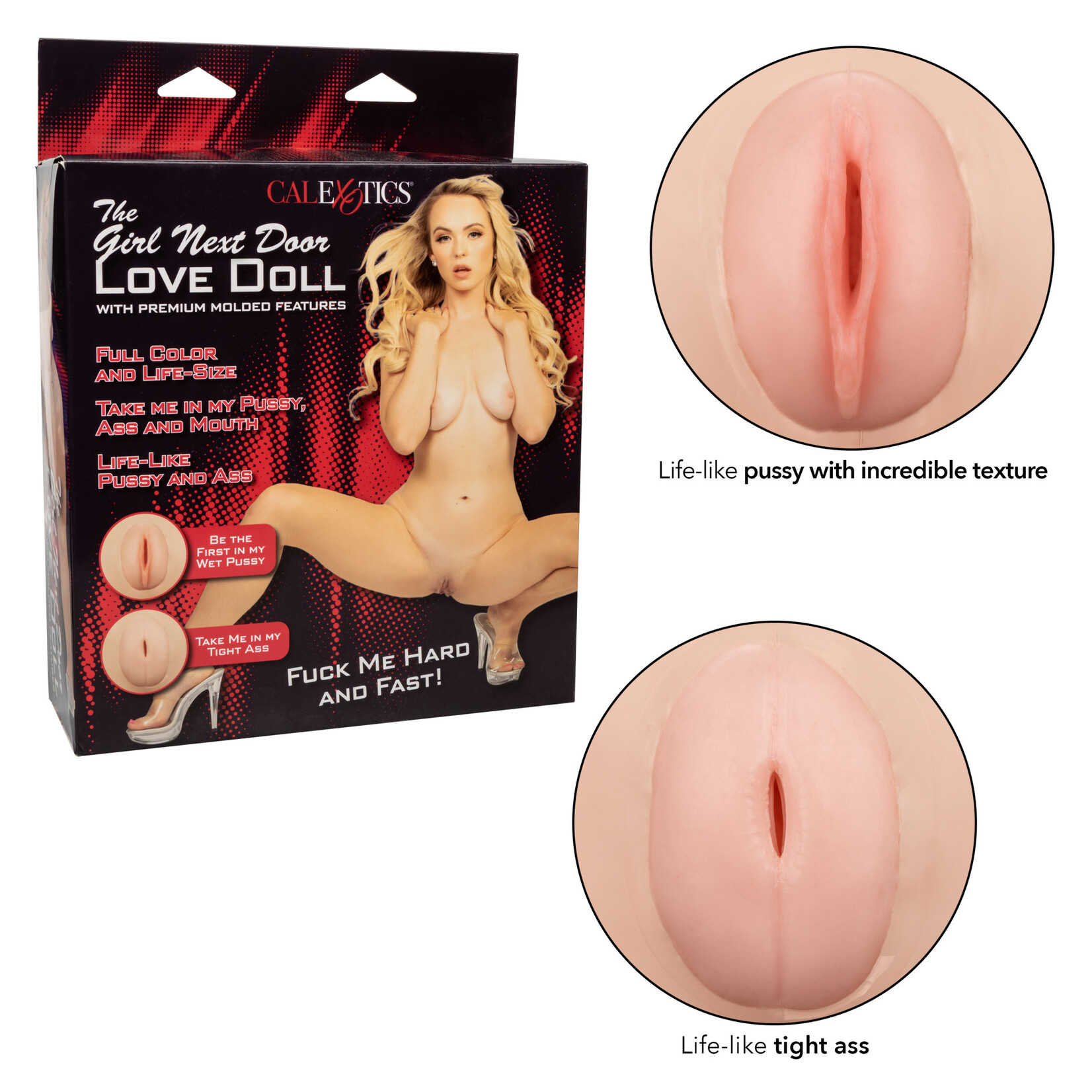 Calexotics G.N.D. The Girl Next Door Love Doll - Vanilla