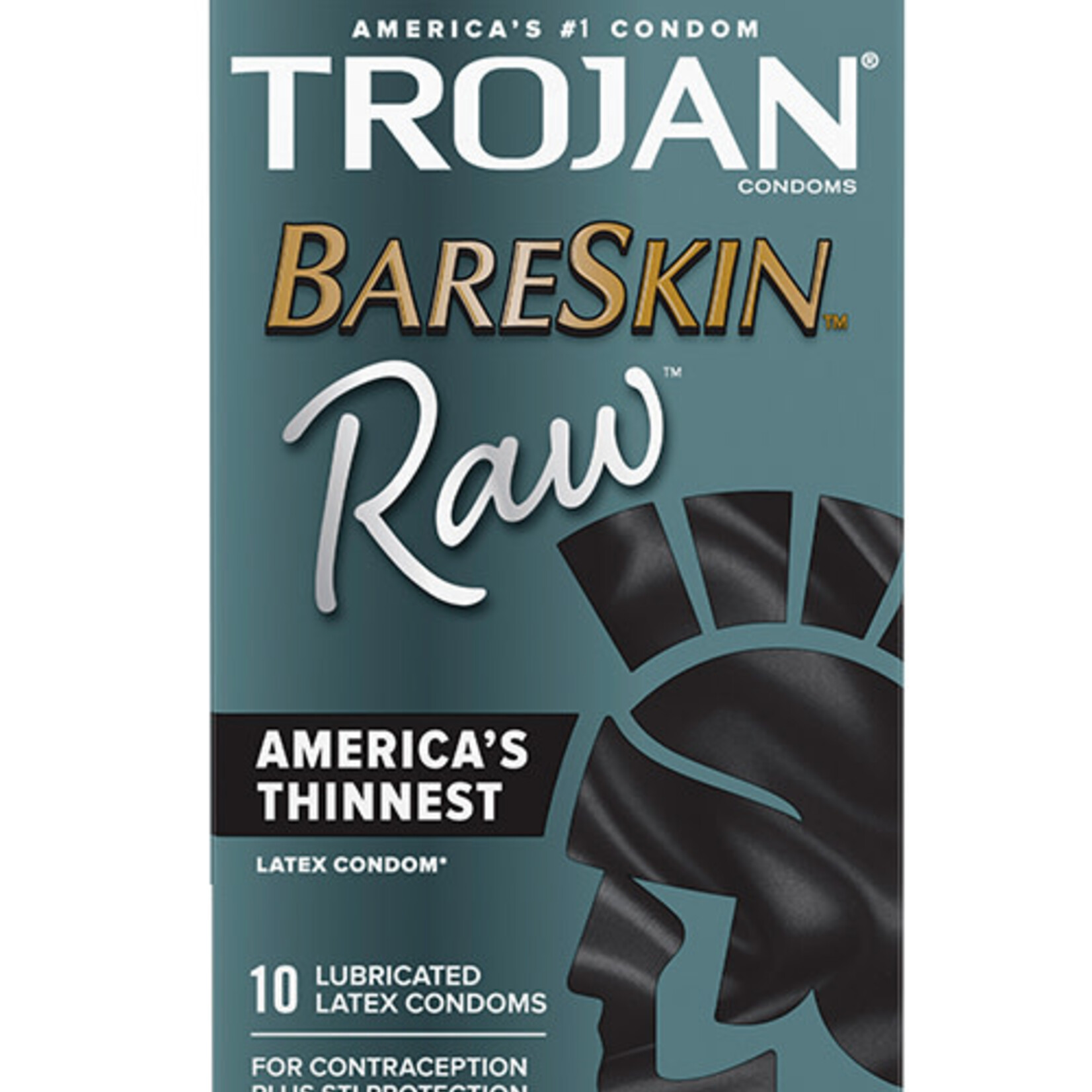Trojan Condoms Trojan BareSkin Raw Condom - Pack of 10