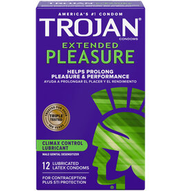 Trojan Condoms Trojan Extended Pleasure Condoms - Box of 12