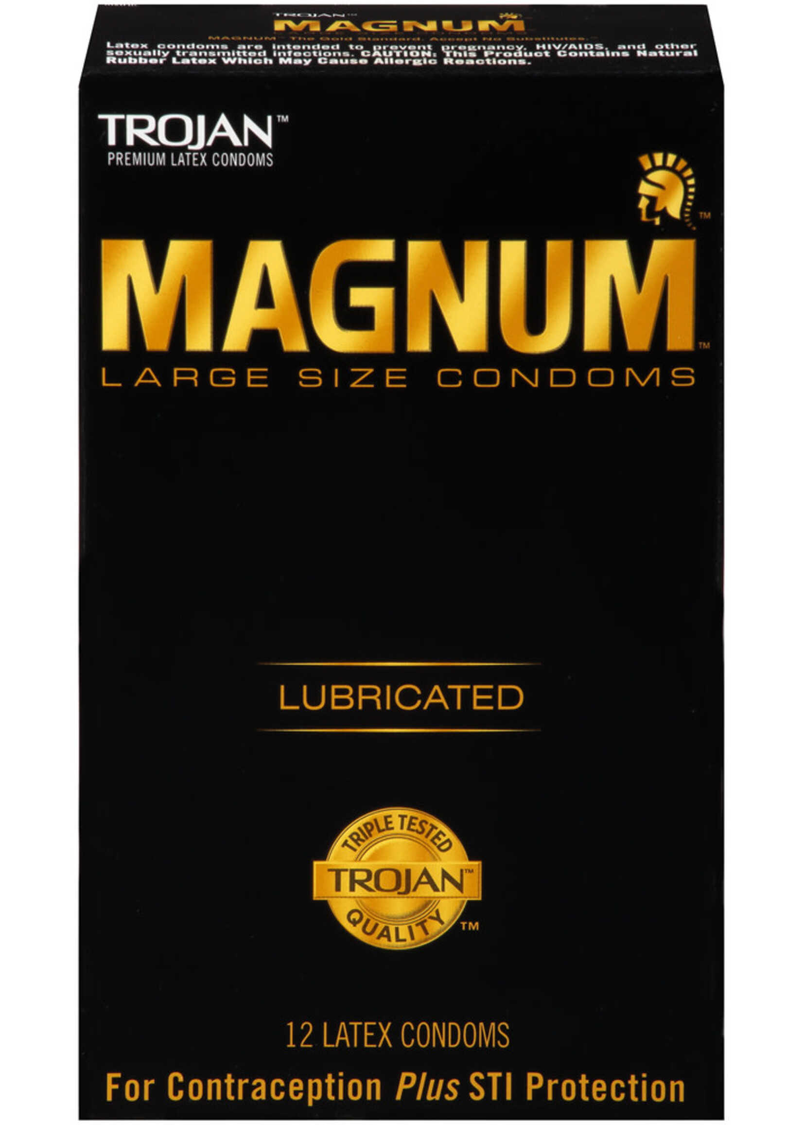 Trojan Condoms Trojan Magnum Condoms - Box of 12