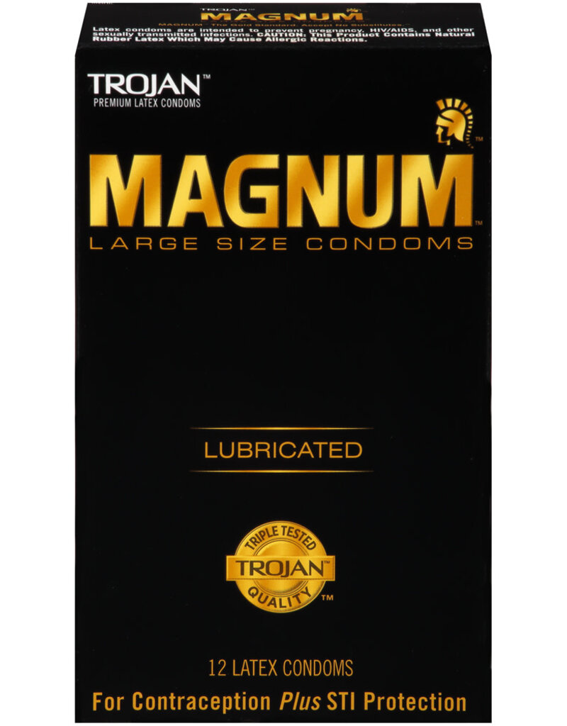 Trojan Trojan Magnum Condoms - Box of 12