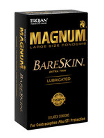 Trojan Condoms Trojan Magnum Bareskin Condoms - 10 pack