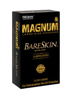 Trojan Condoms Trojan Magnum Bareskin Condoms - 10 pack