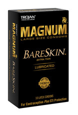 Trojan Condoms Trojan Magnum Bareskin Condoms - 10 pack