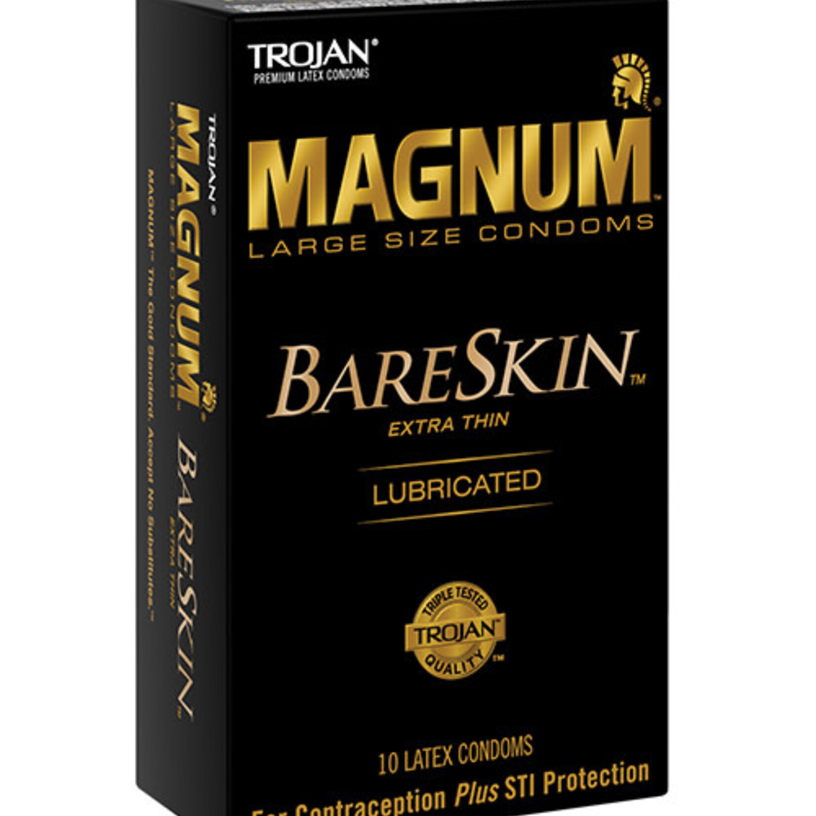 Trojan Condoms Trojan Magnum Bareskin Condoms - 10 pack