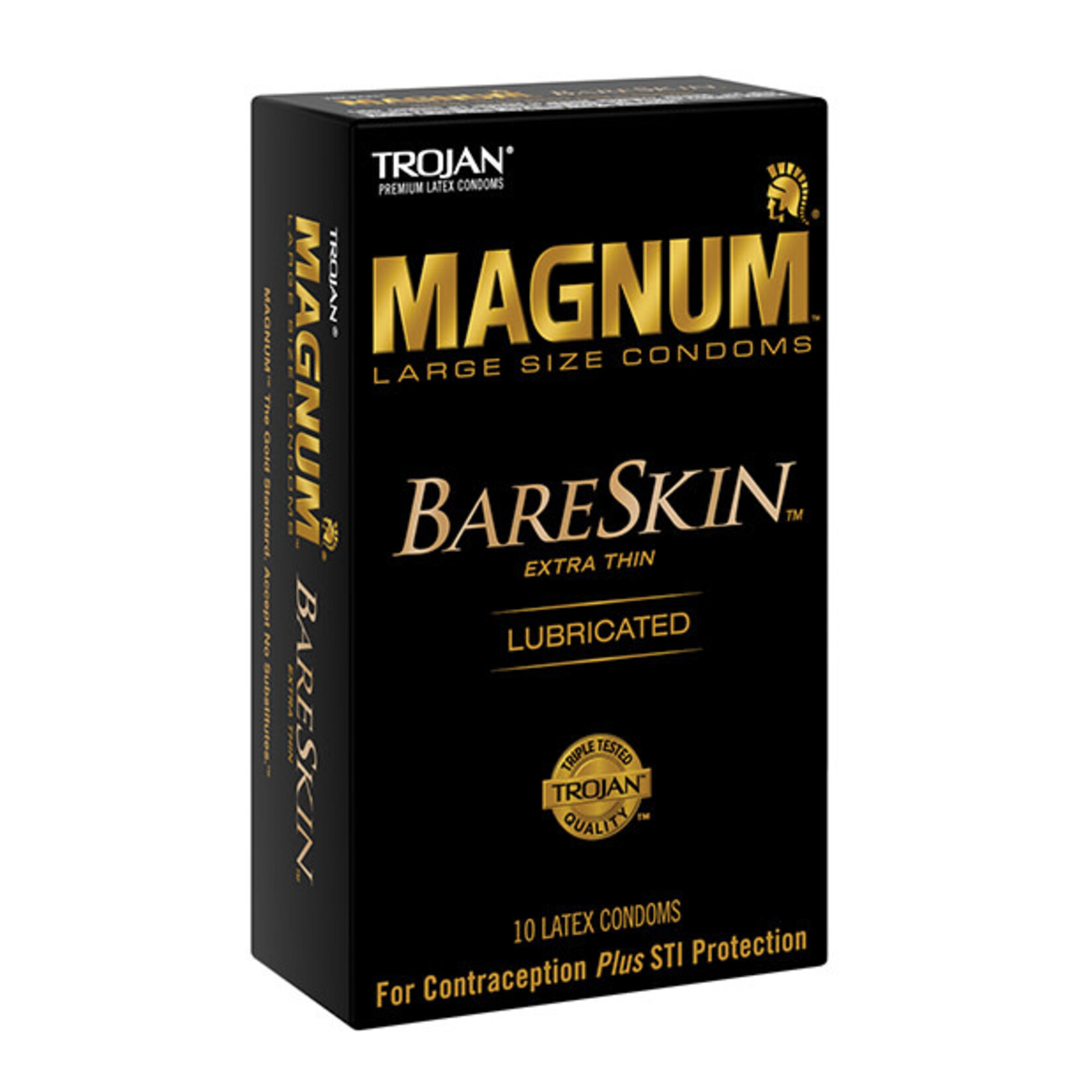 Trojan Condoms Trojan Magnum Bareskin Condoms - 10 pack