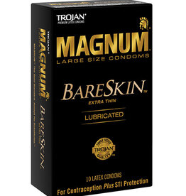 Trojan Condoms Trojan Magnum Bareskin Condoms - 10 pack