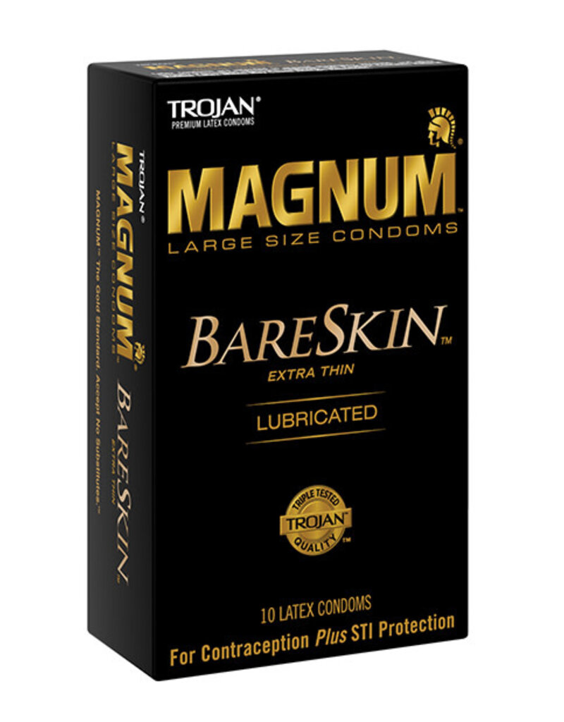 Trojan Condoms Trojan Magnum Bareskin Condoms - 10 pack