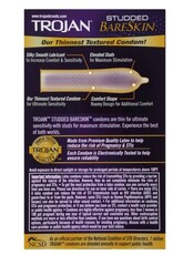 Trojan Condoms Trojan Studded Bareskin Condoms - Box of 10