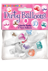 Little Genie Mini Boobs Balloons - 8 Pack