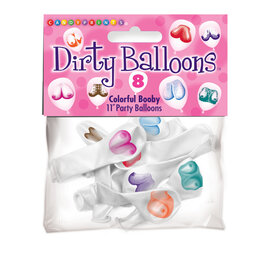 Little Genie Mini Boobs Balloons - 8 Pack