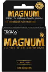 Trojan Trojan Condom Magnum Large Size Lubricated 3 Pack