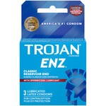 Trojan Condoms Trojan Condom Enz With Spermicidal Lubricant 3 Pack
