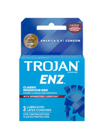 Trojan Condoms Trojan Condom Enz With Spermicidal Lubricant 3 Pack