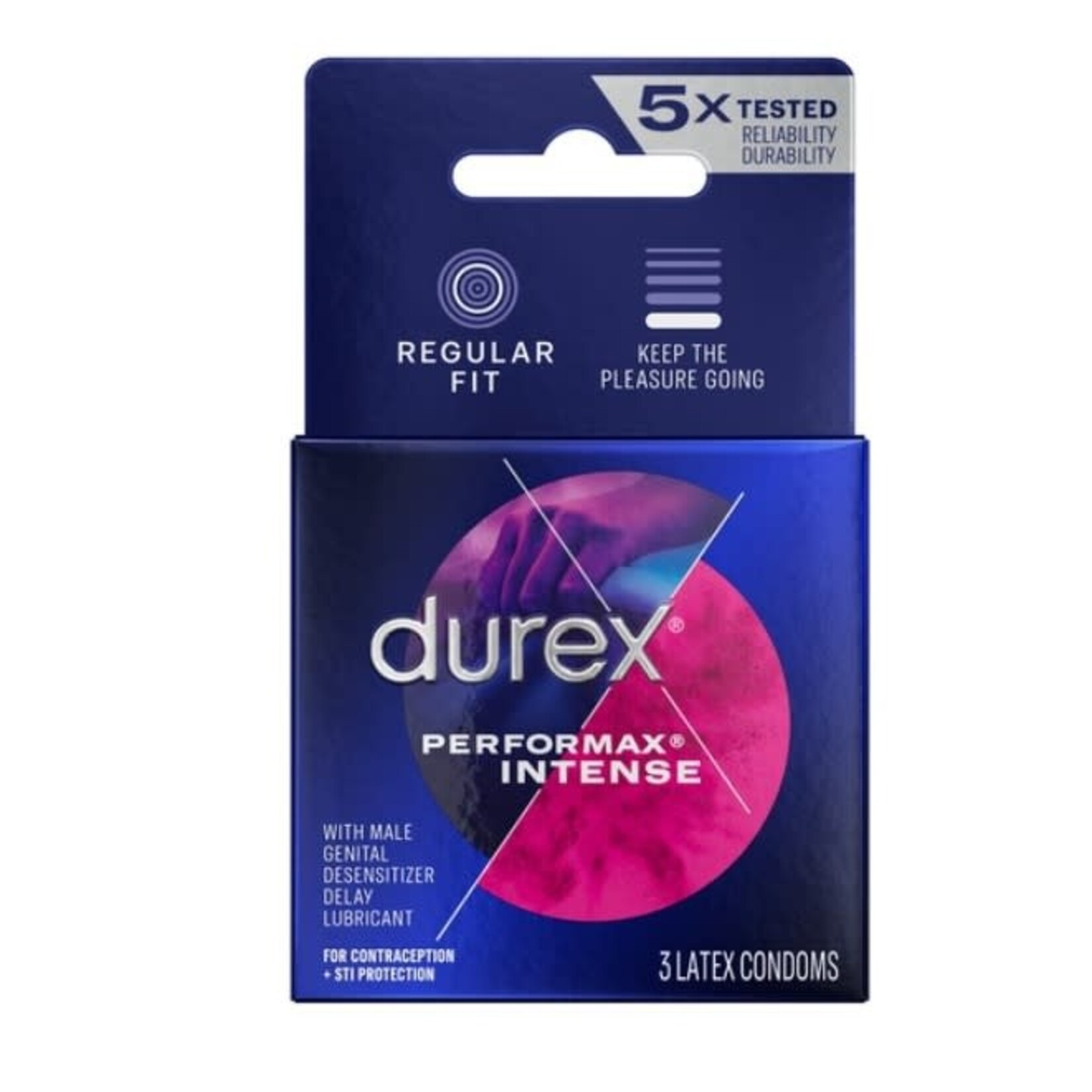 Durex Durex Performax Intense Condom - Box of 3