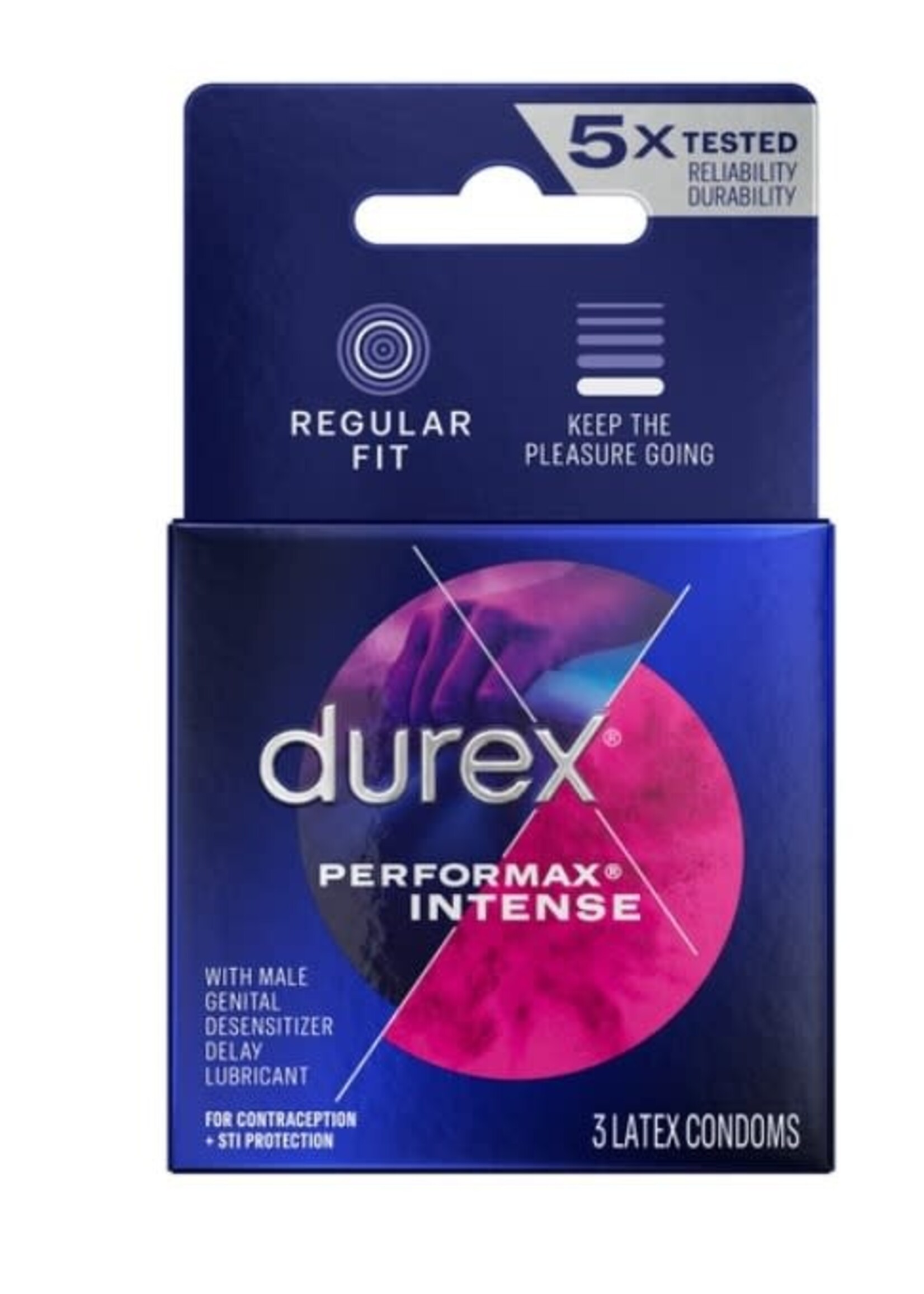 Durex Durex Performax Intense Condom - Box of 3