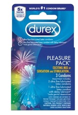 Durex Durex Pleasure Pack 3 Pack