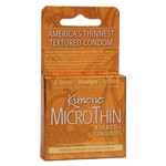 Kimono Kimono Textured Ribbed+Sensi Dots Condom - Box of 3