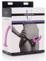 XR Brands Strap U Navigator Silicone G-Spot Dildo With Harness