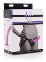 XR Brands Strap U Navigator Silicone G-Spot Dildo With Harness