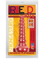 Doc Johnson Red Boy - Red Ringer Anal Wand - Red