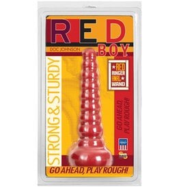 Doc Johnson Red Boy - Red Ringer Anal Wand - Red