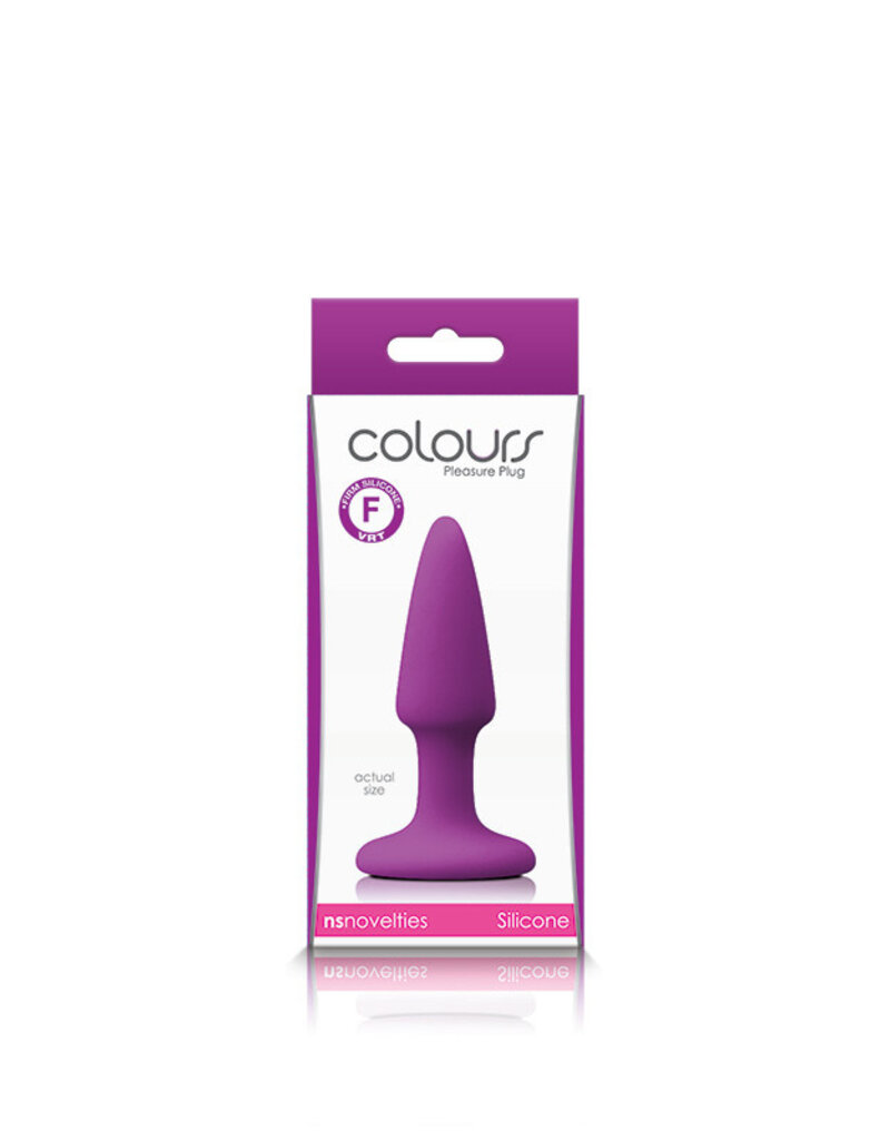 nsnovelties Colours Pleasure Plug Silicone Butt Plug - Mini