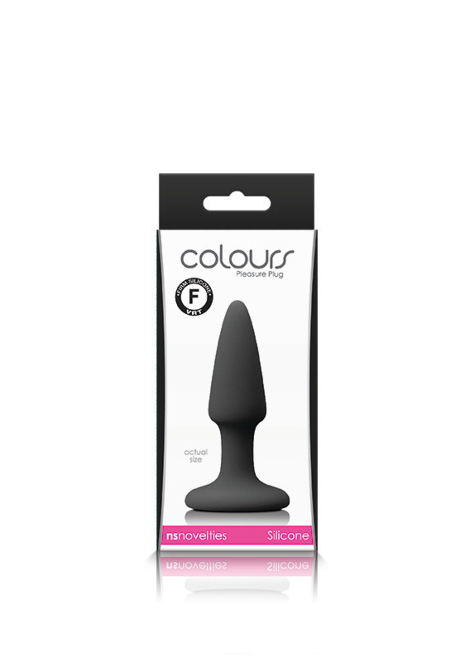 nsnovelties Colours Pleasure Plug Silicone Butt Plug - Mini