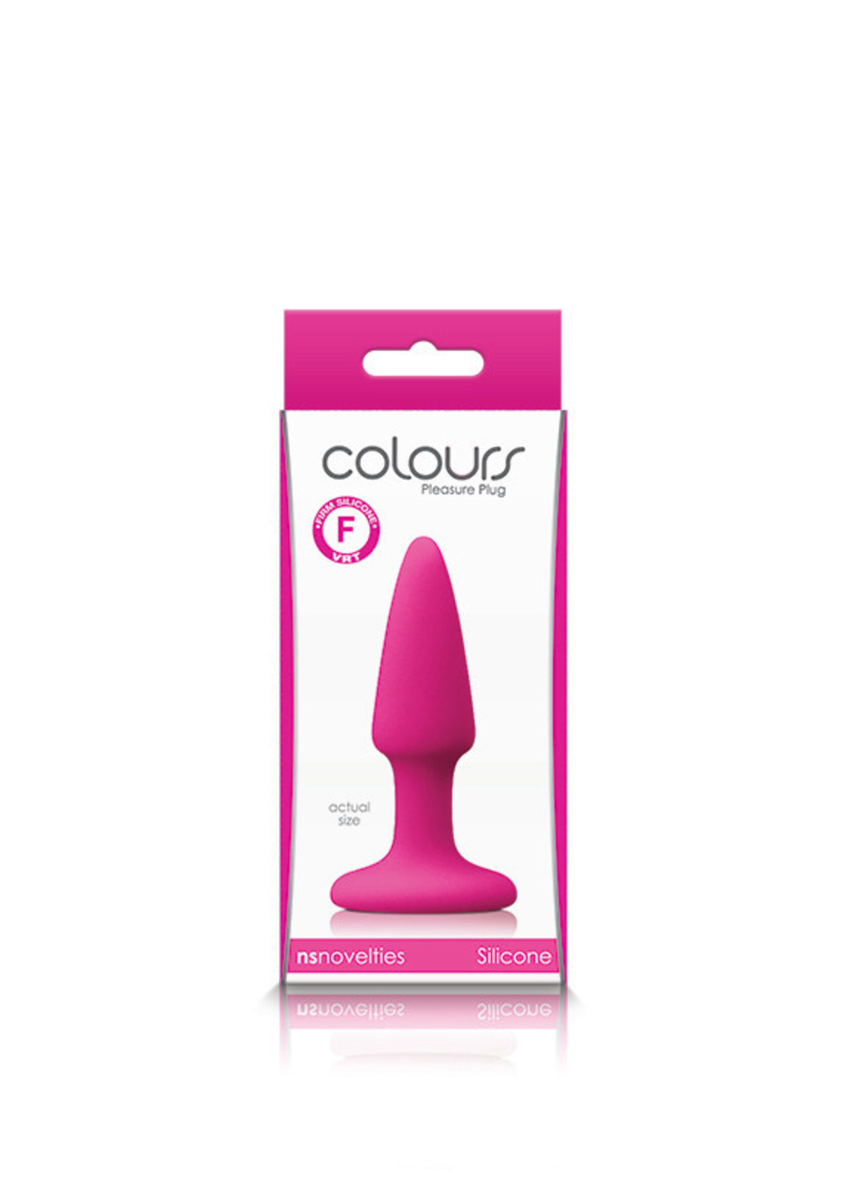 nsnovelties Colours Pleasure Plug Silicone Butt Plug - Mini