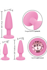 Calexotics First Time Crystal Booty Kit Silicone Probes (3 piece)