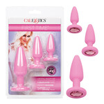 Calexotics First Time Crystal Booty Kit Silicone Probes (3 piece)