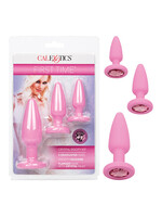 Calexotics First Time Crystal Booty Kit Silicone Probes (3 piece)