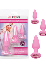 Calexotics First Time Crystal Booty Kit Silicone Probes (3 piece)