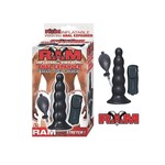 NassToys Ram Inflatable Vibrating Anal Expander - Black
