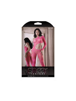 Fantasy Lingerie One More Time One Shoulder Bodystocking - O/S