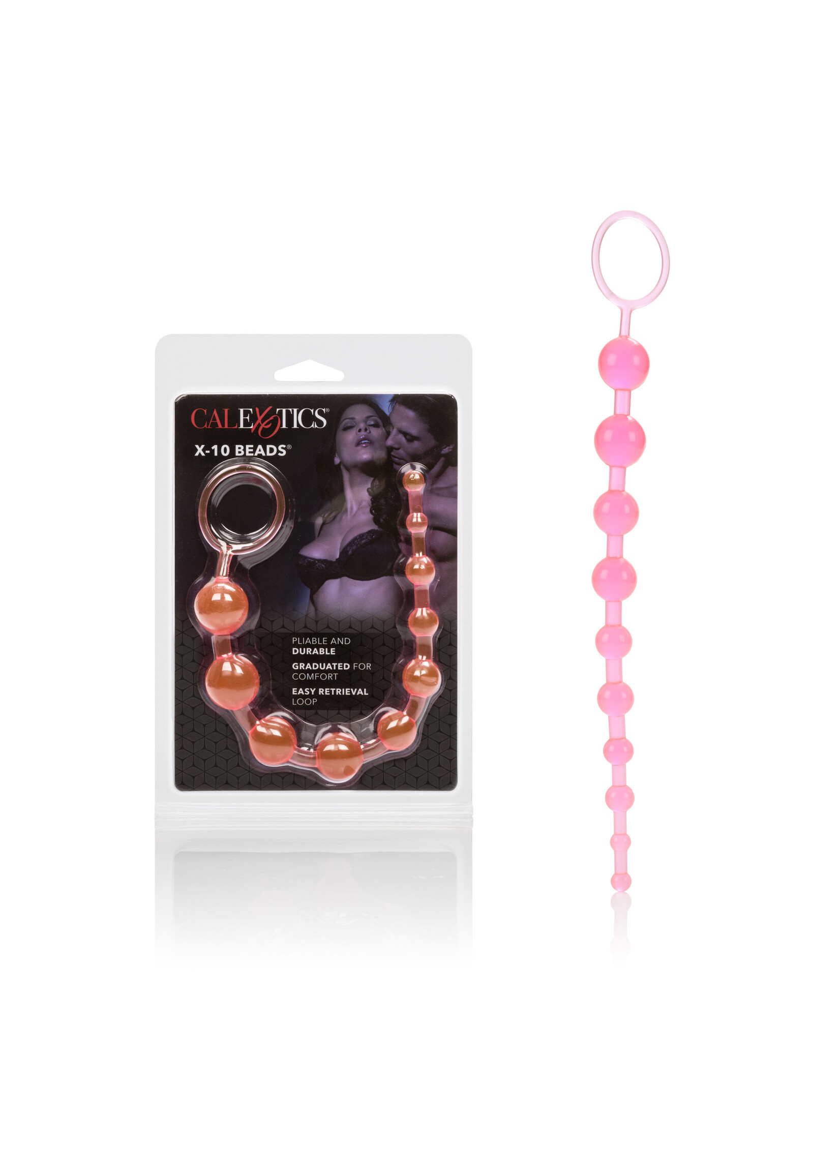 California Exotic Novelties X-10 Beads - Pink