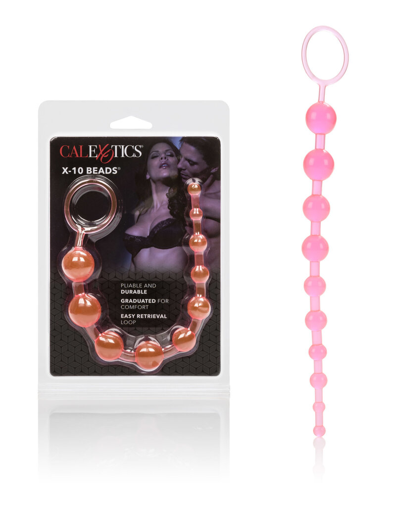 California Exotic Novelties X-10 Beads - Pink