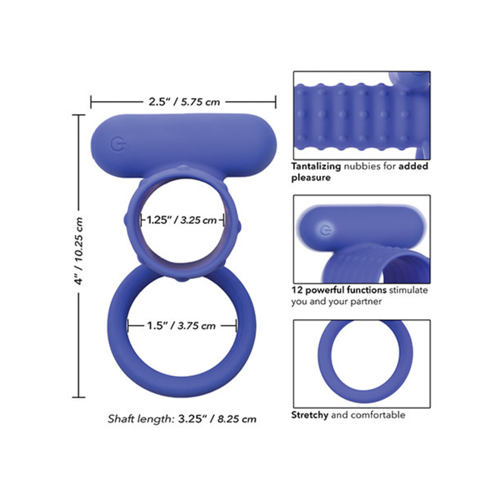 Calexotics Silicone Rechargeable Endless Desires Enhancer