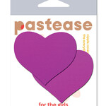 Pastease Pastease Basic Heart Black Light Reactive - Neon Purple O/S