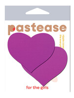Pastease Pastease Basic Heart Black Light Reactive - Neon Purple O/S