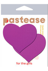 Pastease Pastease Basic Heart Black Light Reactive - Neon Purple O/S