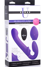 XR Brands Strap U Strap U Ergo-Fit G-Pulse Inflatable & Vibrating Strapless Strap-On - Purple