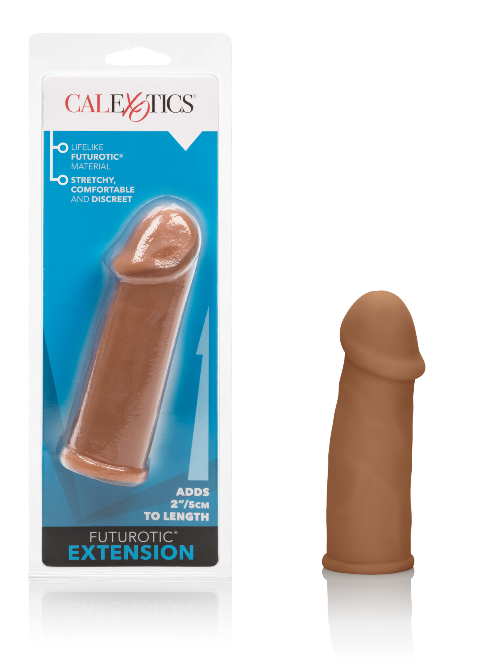 California Exotic Novelties Futurotic Penis Extender - Brown
