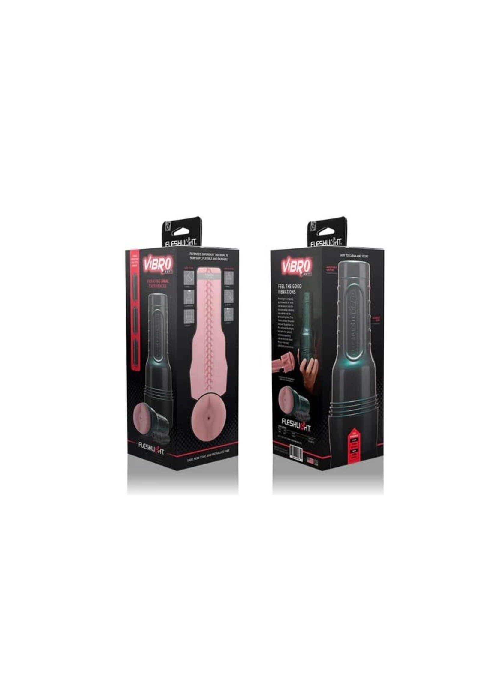 Fleshlight Fleshlight Vibro Pink Butt Touch