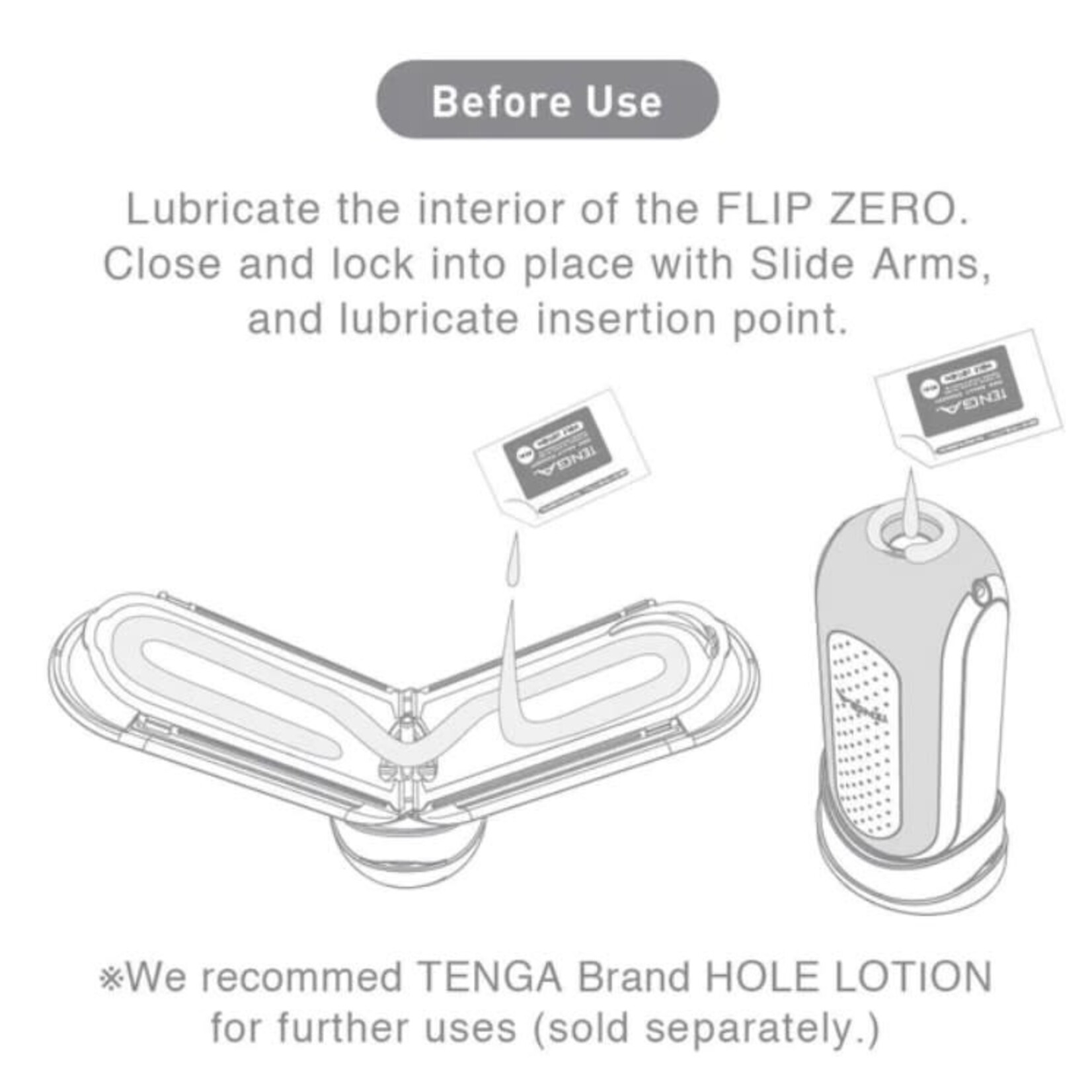 Tenga Tenga Flip Zero Gravity White