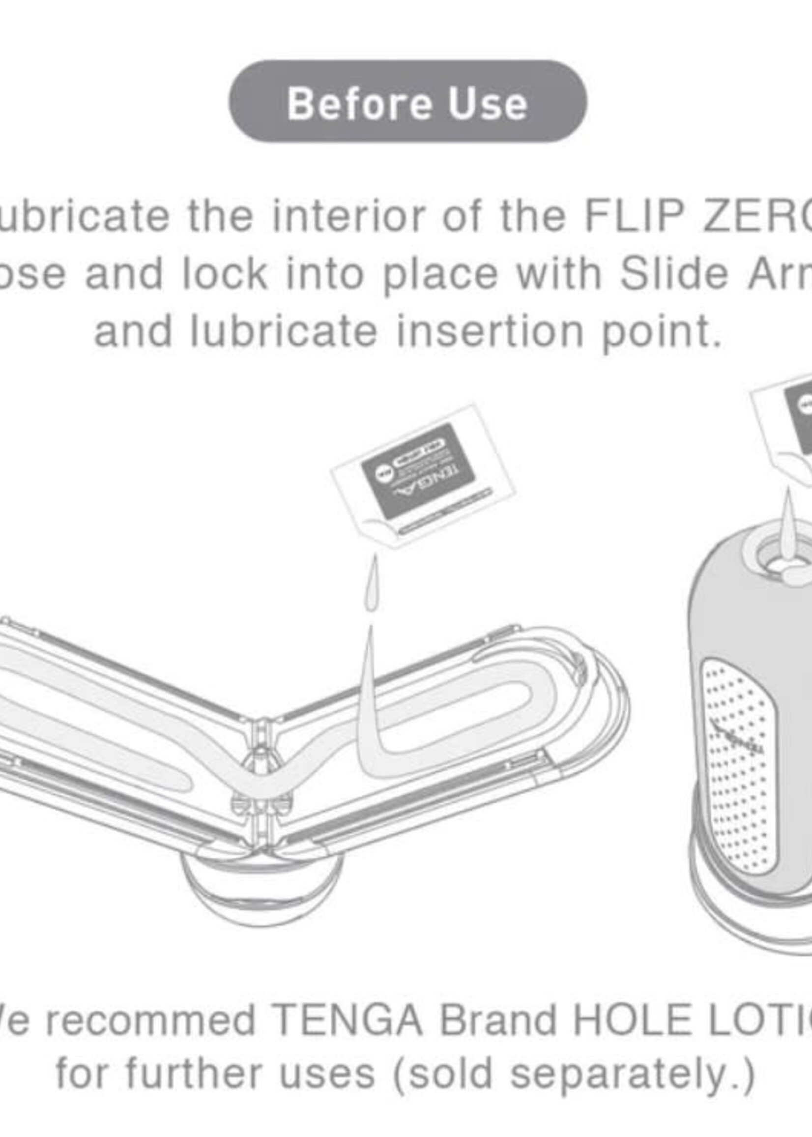 Tenga Tenga Flip Zero Gravity White